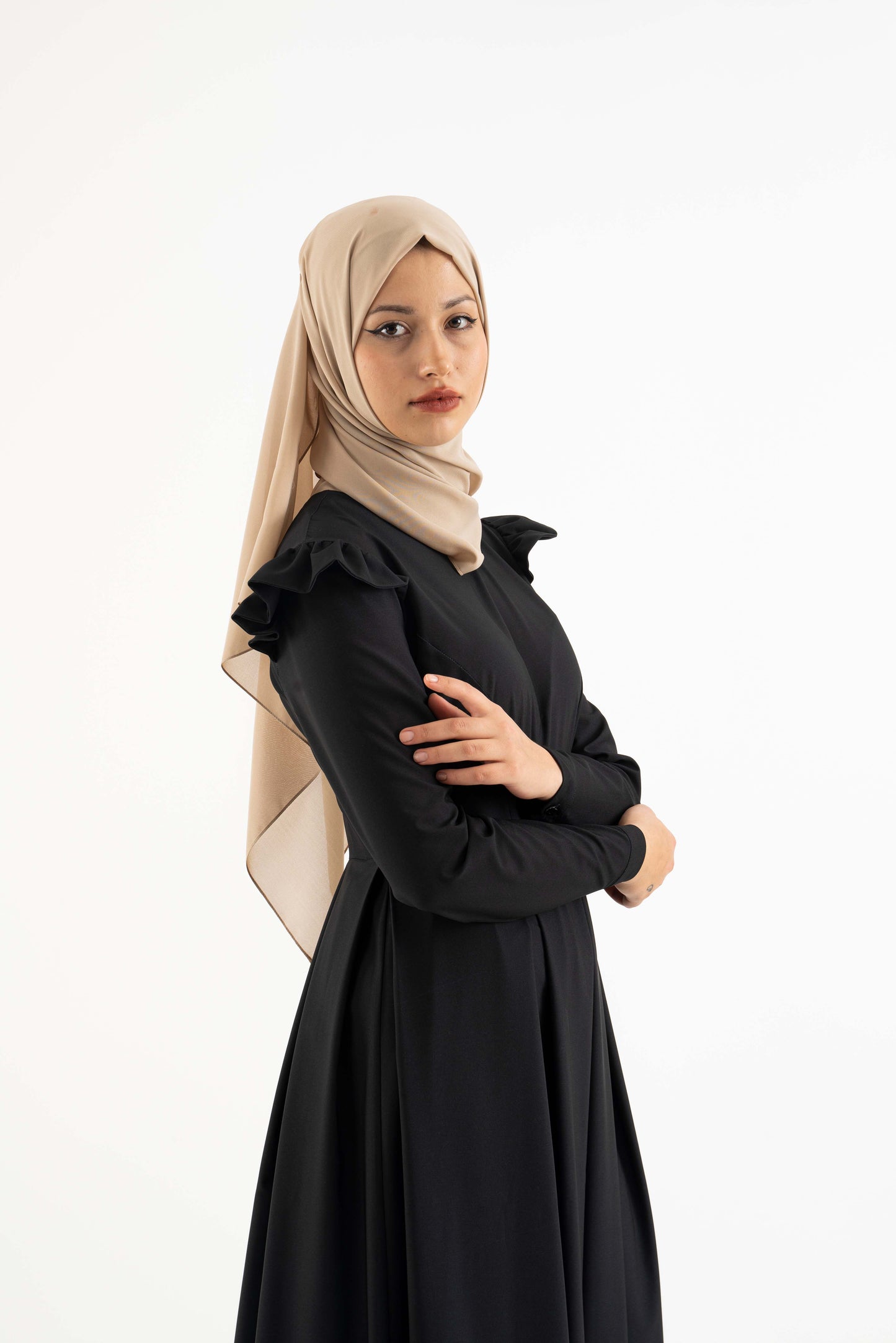 Emma Black Modest Dress Modest Dresses, Abaya, Long Sleeve dress!