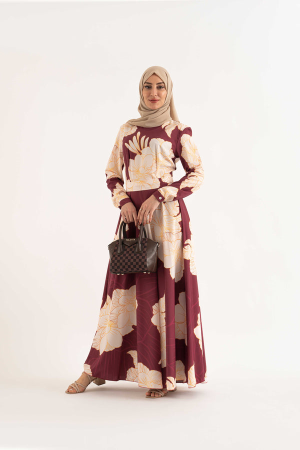 FIONA Modest Dresses, Abaya, Long Sleeve dress!