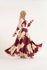 FIONA Modest Dresses, Abaya, Long Sleeve dress!