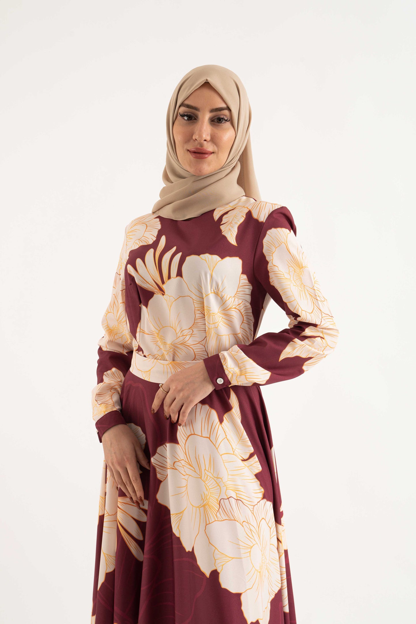 FIONA Modest Dresses, Abaya, Long Sleeve dress!