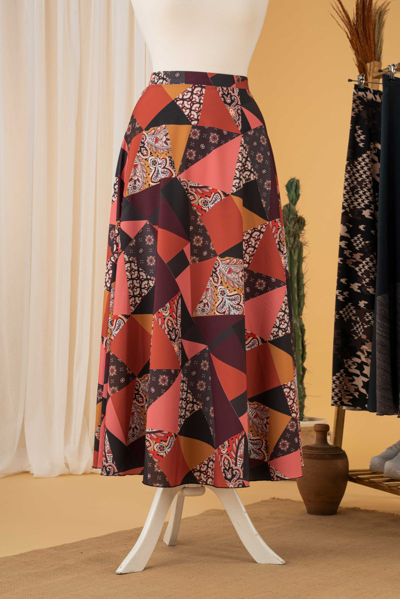 Finley Women's Long Maxi Skirt Hijab Fashion Casual