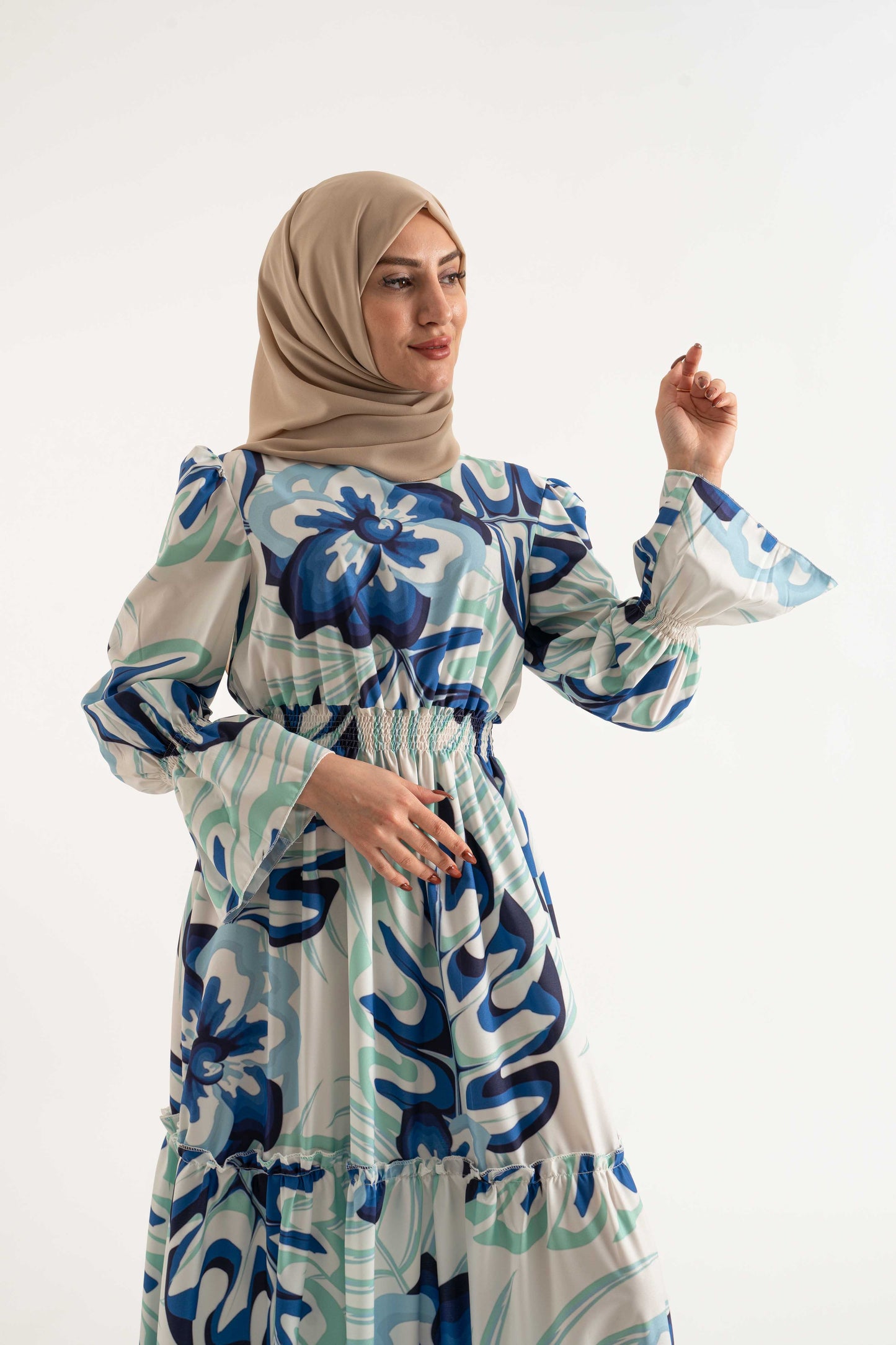GIORGIA Women's Modest Dress, abaya, long sleeve maxi dress!
