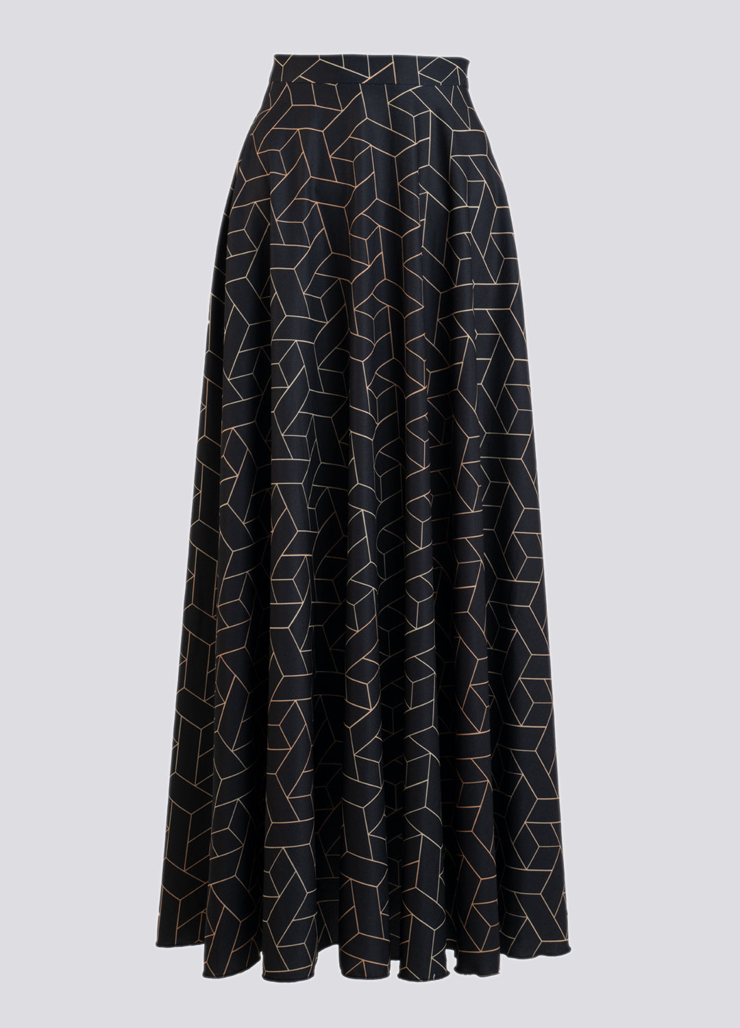 Geometric Print skirt - Modest Dresses, Abaya, Long Sleeve dress!