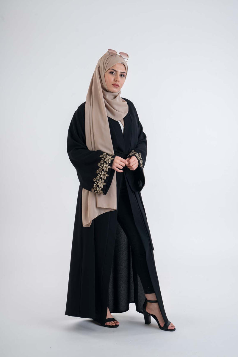 Giza Black  Abaya-Muslim Fashion