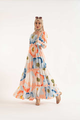 ISABELLA Women's Modest Dress, abaya, long sleeve maxi dress!
