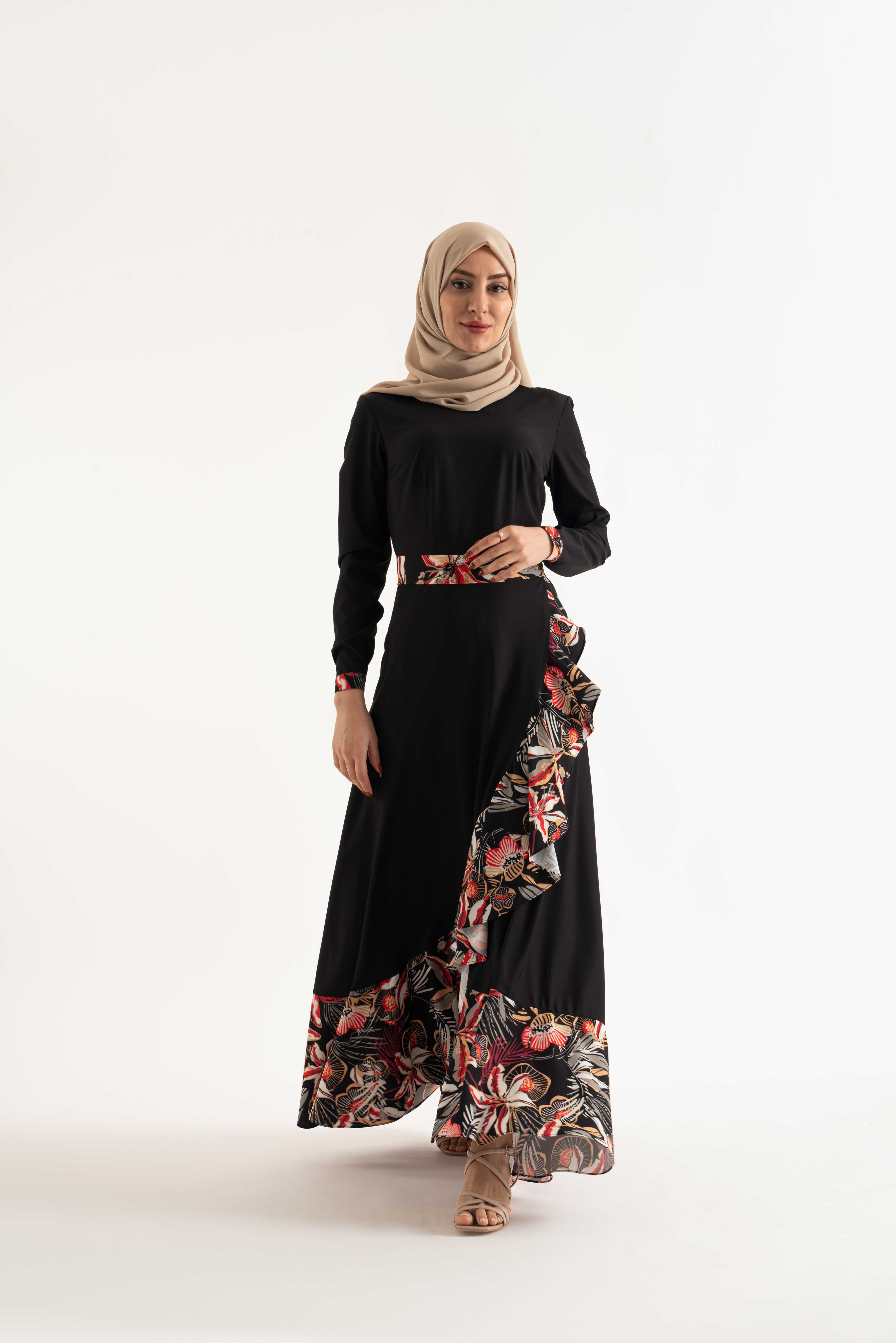 LINA Long Dress - Modest Dresses, Abaya,Maxi,  Long Sleeve dress!