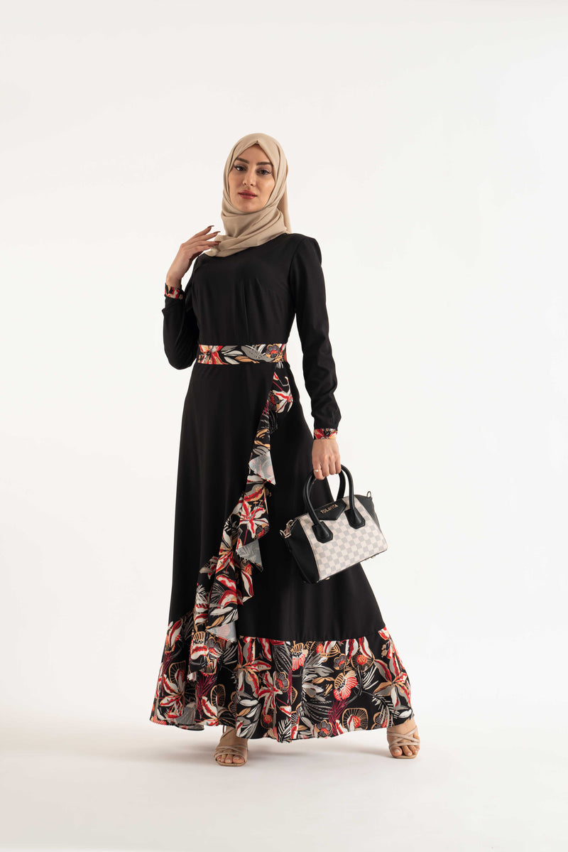 LINA Long Dress - Modest Dresses, Abaya,Maxi,  Long Sleeve dress!