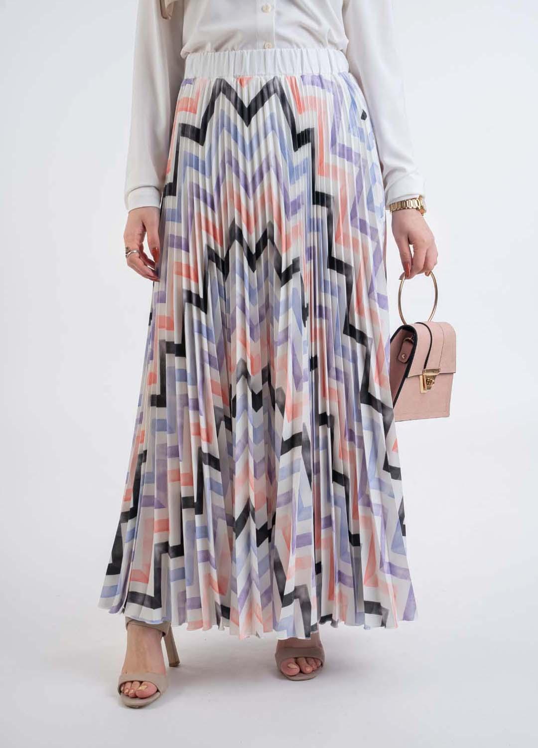 LOEWE Zigzag Skirt - Modest Dresses, Abaya, Long Sleeve dress!