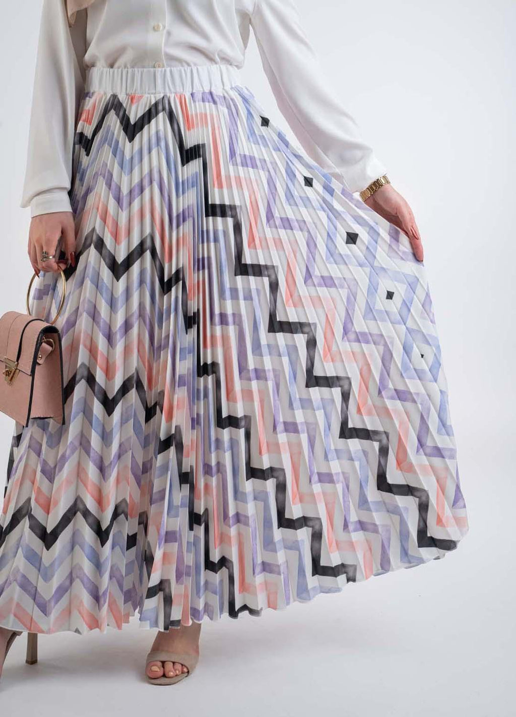 LOEWE Zigzag Skirt - Modest Dresses, Abaya, Long Sleeve dress!