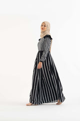 Laura Black Modest Dress Modest Dresses, Abaya, Long Sleeve dress!