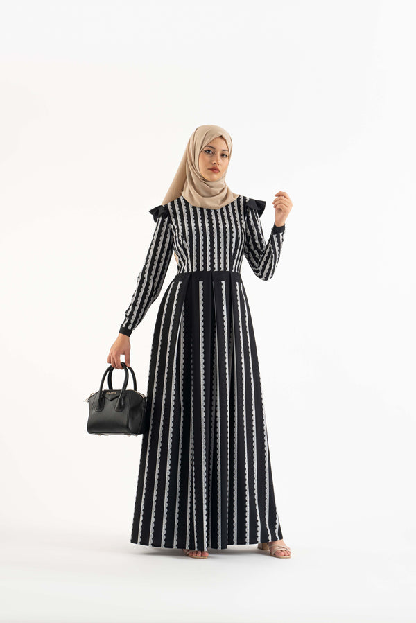 Laura Black Modest Dress Modest Dresses, Abaya, Long Sleeve dress!