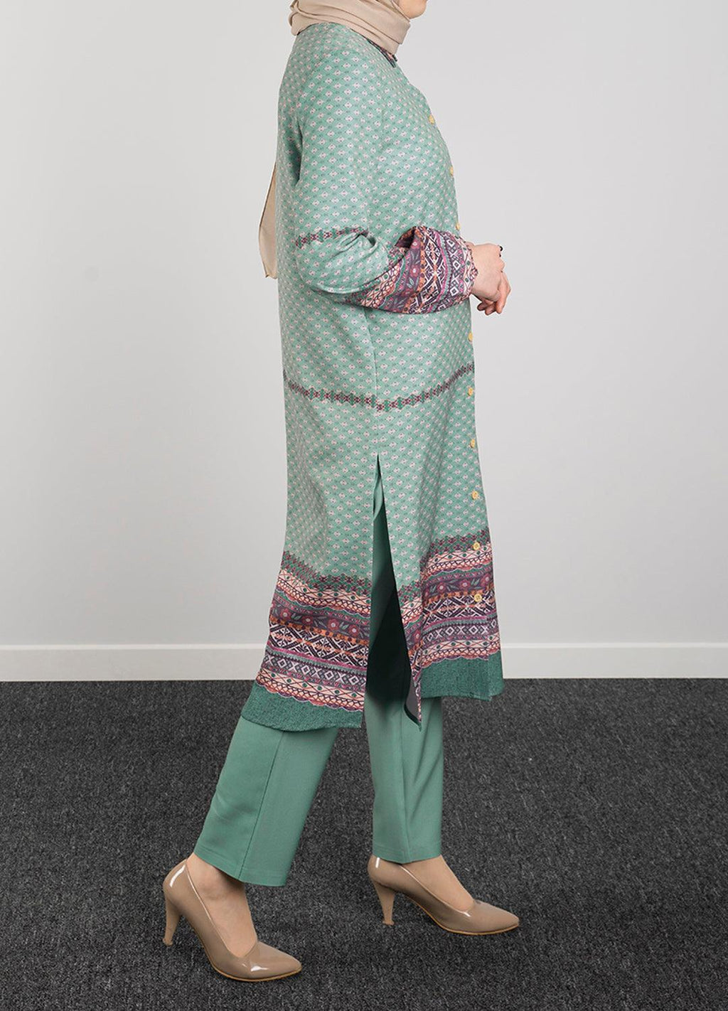 Luxurious maxi shirt - Modest Dresses, Abaya, Long Sleeve dress!