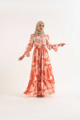 MARIA Women's Modest Dress, abaya, long sleeve maxi dress!