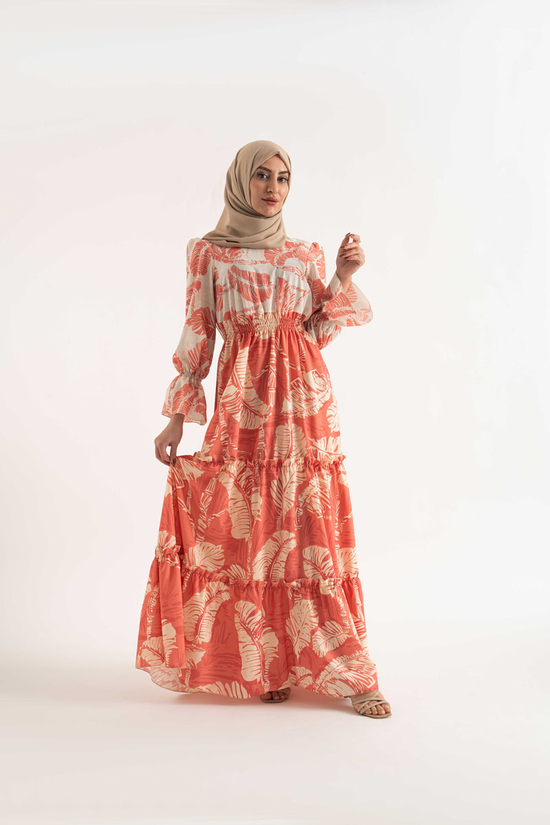 MARIA Women's Modest Dress, abaya, long sleeve maxi dress!