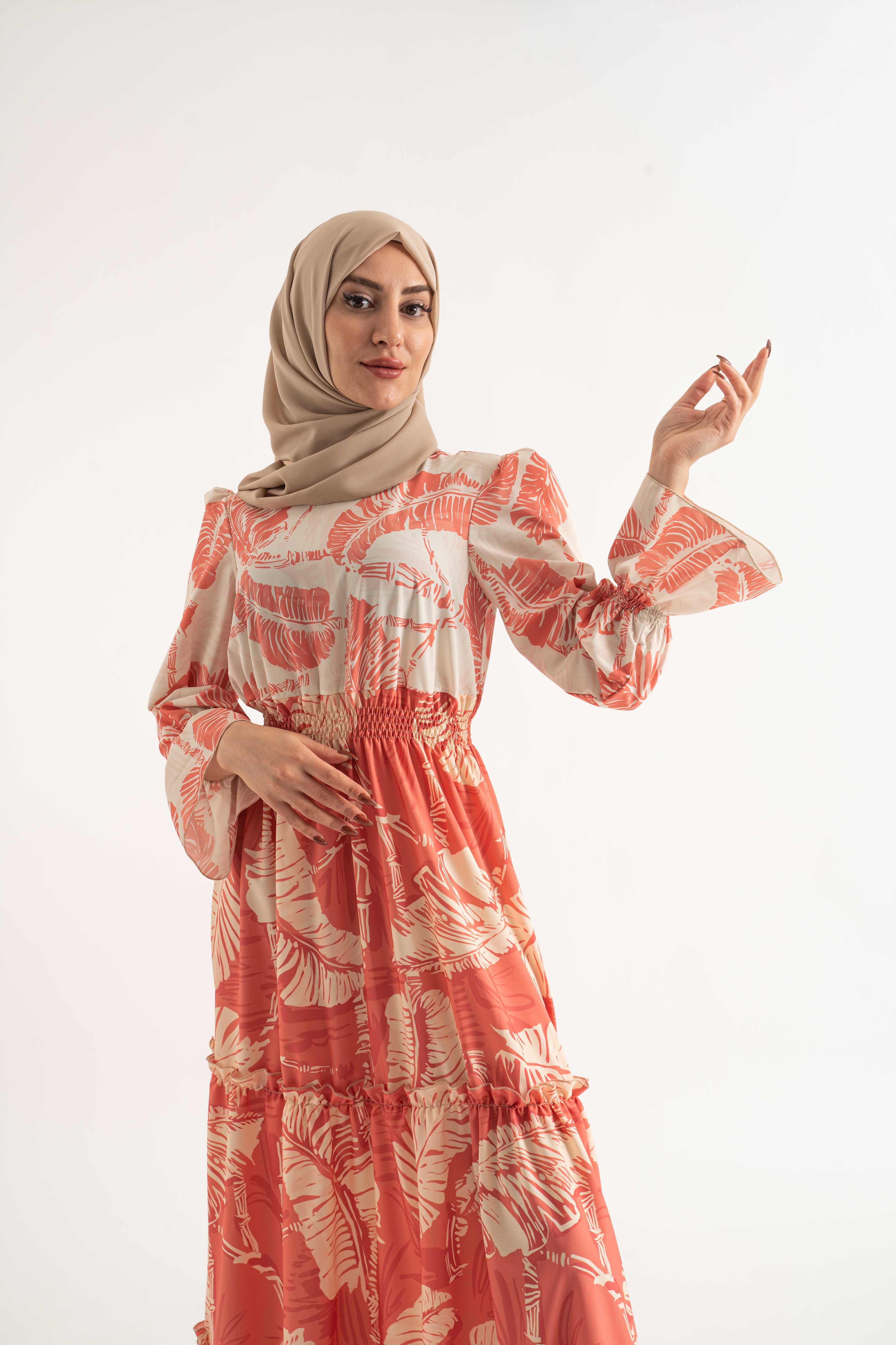 MARIA Women's Modest Dress, abaya, long sleeve maxi dress!