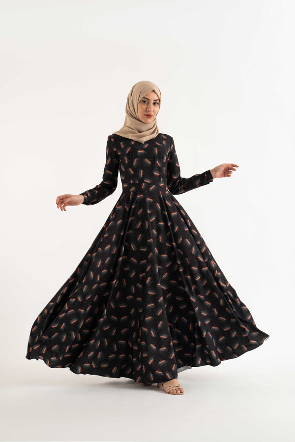 MINA Modest Dresses, Abaya, Long Sleeve dress!