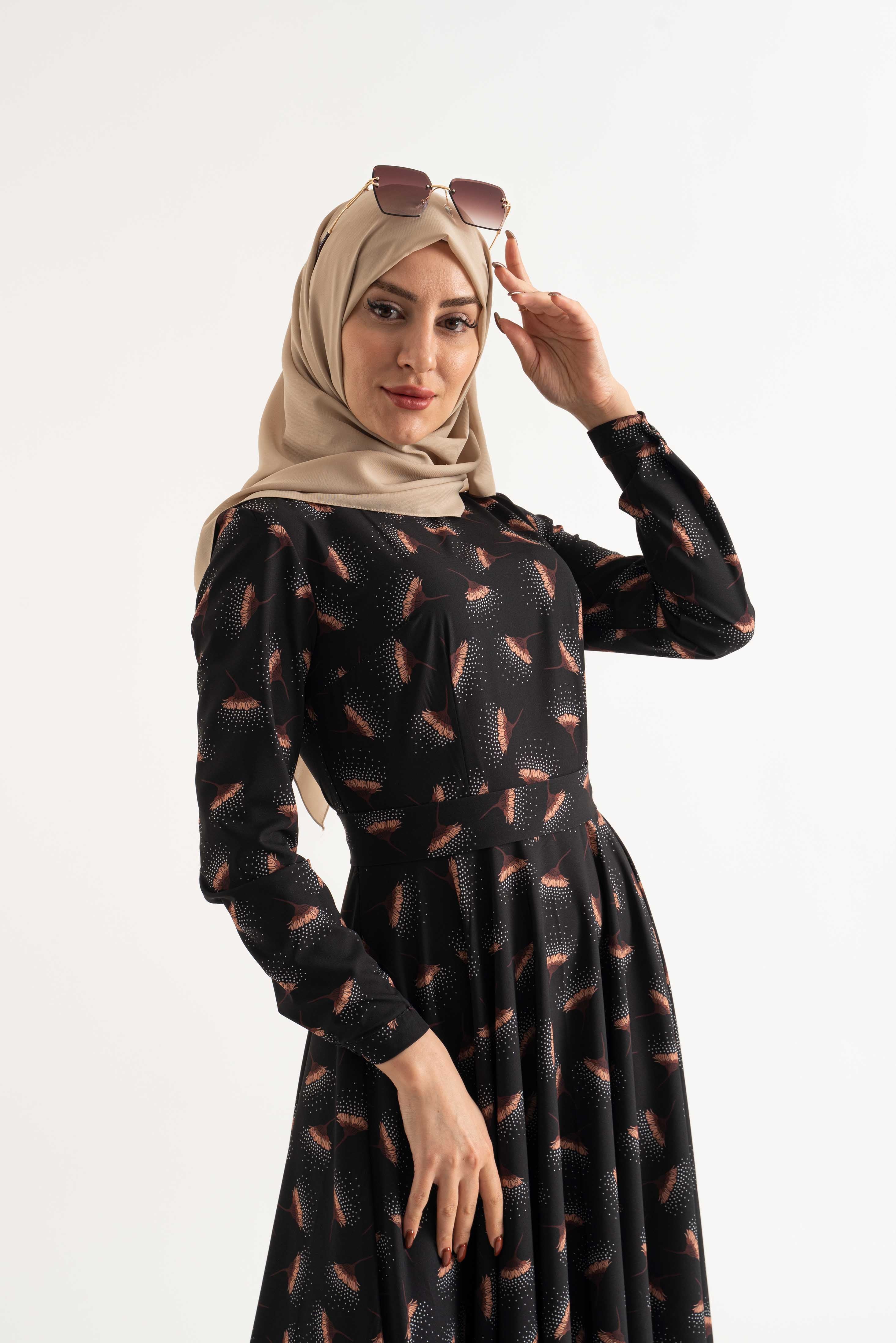 MINA Modest Dresses, Abaya, Long Sleeve dress!