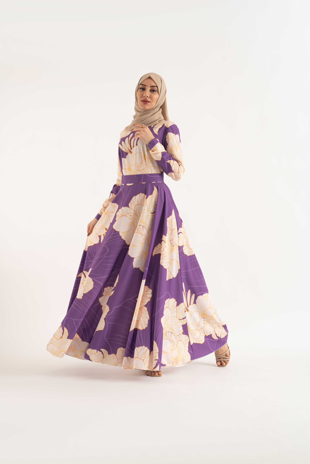 MIRABELLA Modest Dresses, Abaya, Long Sleeve dress!