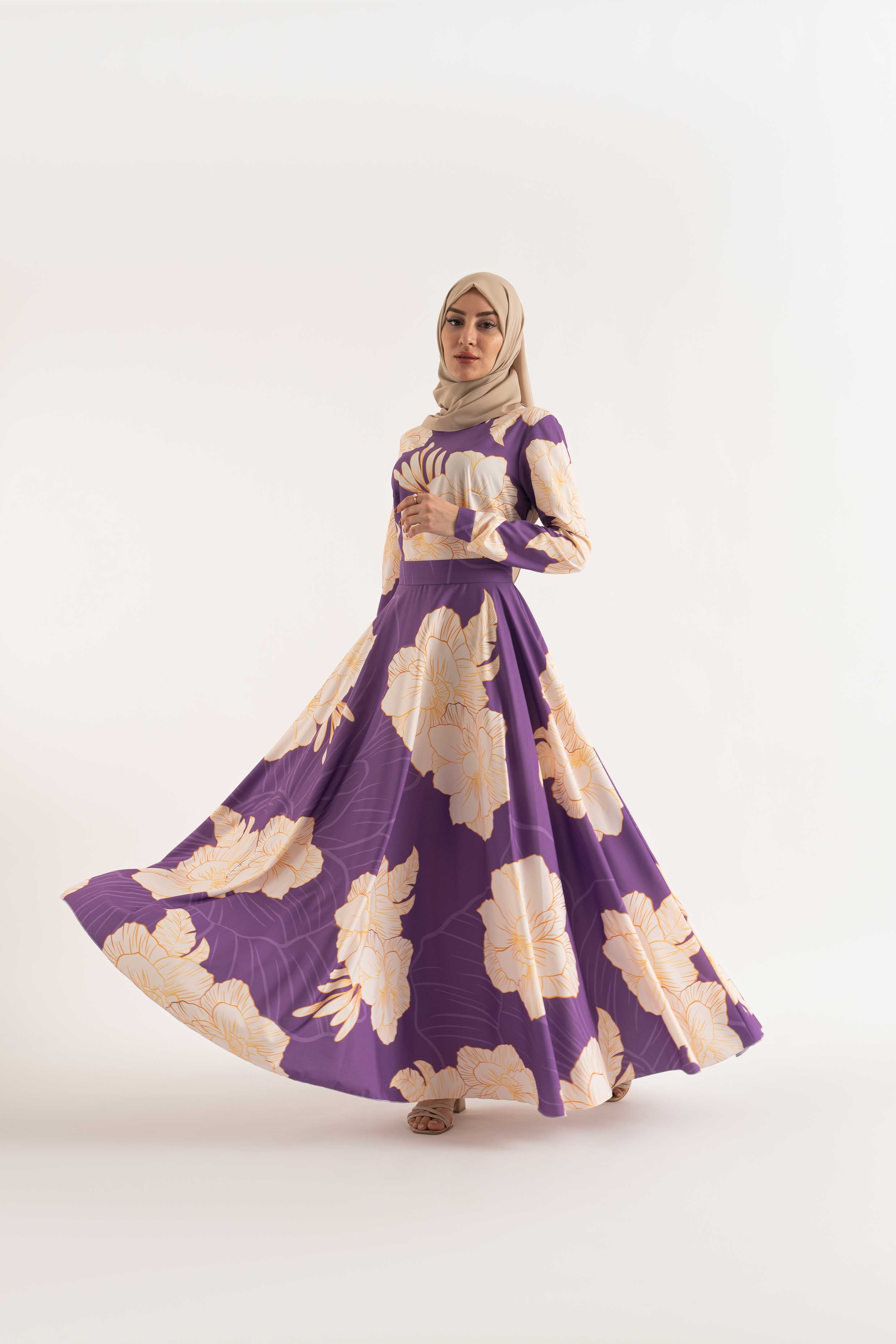 MIRABELLA Modest Dresses, Abaya, Long Sleeve dress!