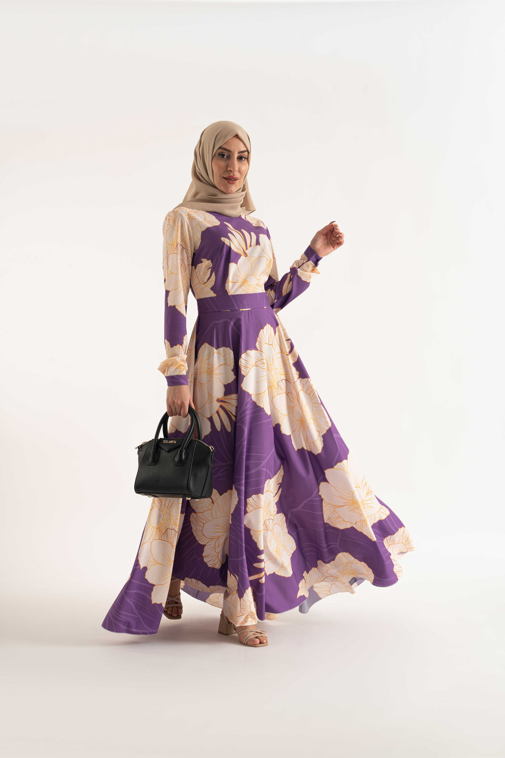 MIRABELLA Modest Dresses, Abaya, Long Sleeve dress!