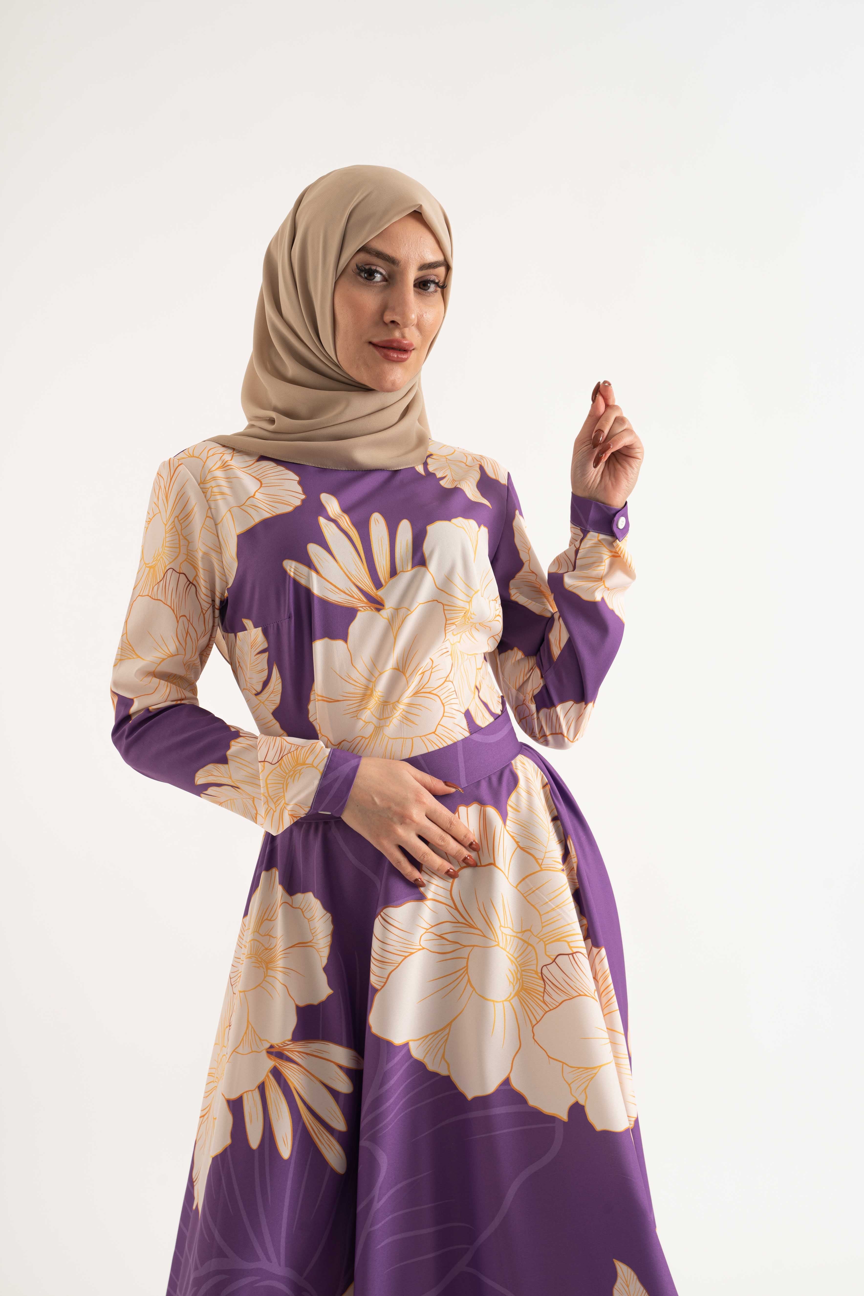MIRABELLA Modest Dresses, Abaya, Long Sleeve dress!