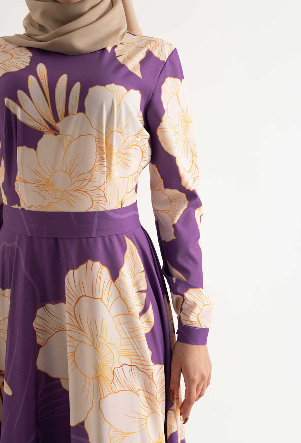 MIRABELLA Modest Dresses, Abaya, Long Sleeve dress!