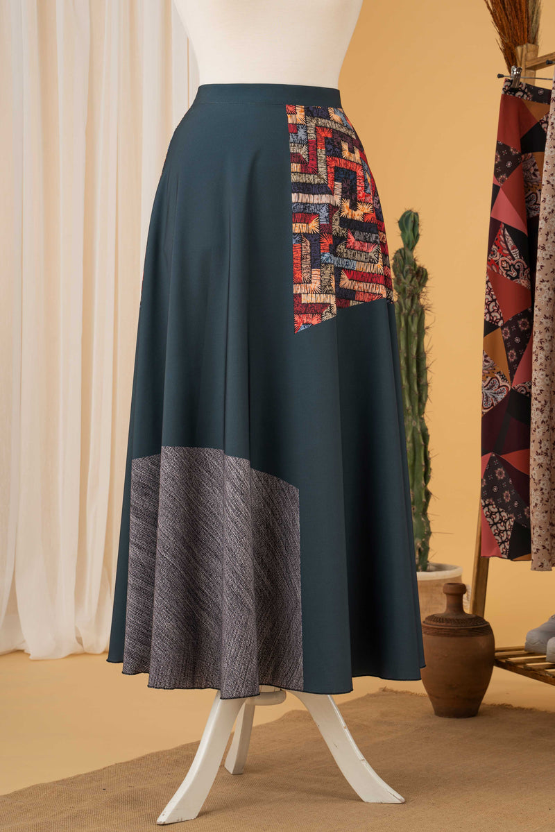 Maeve Women's Long Maxi Skirt Hijab Fashion Casual