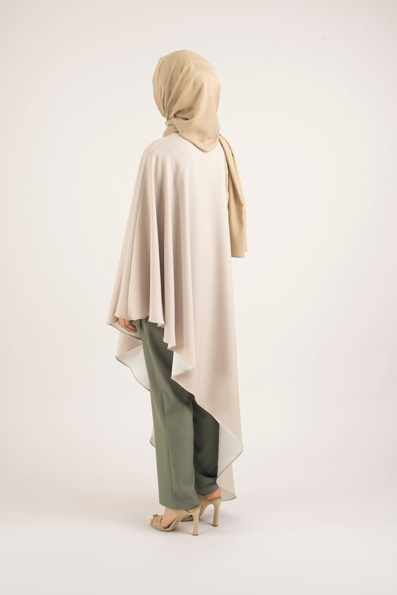 Moss Cream Tulum - Modest Dresses, Abaya, Long Sleeve dress!