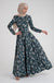 Natasha floral Dress - Modest Dresses, Abaya, Long Sleeve dress!