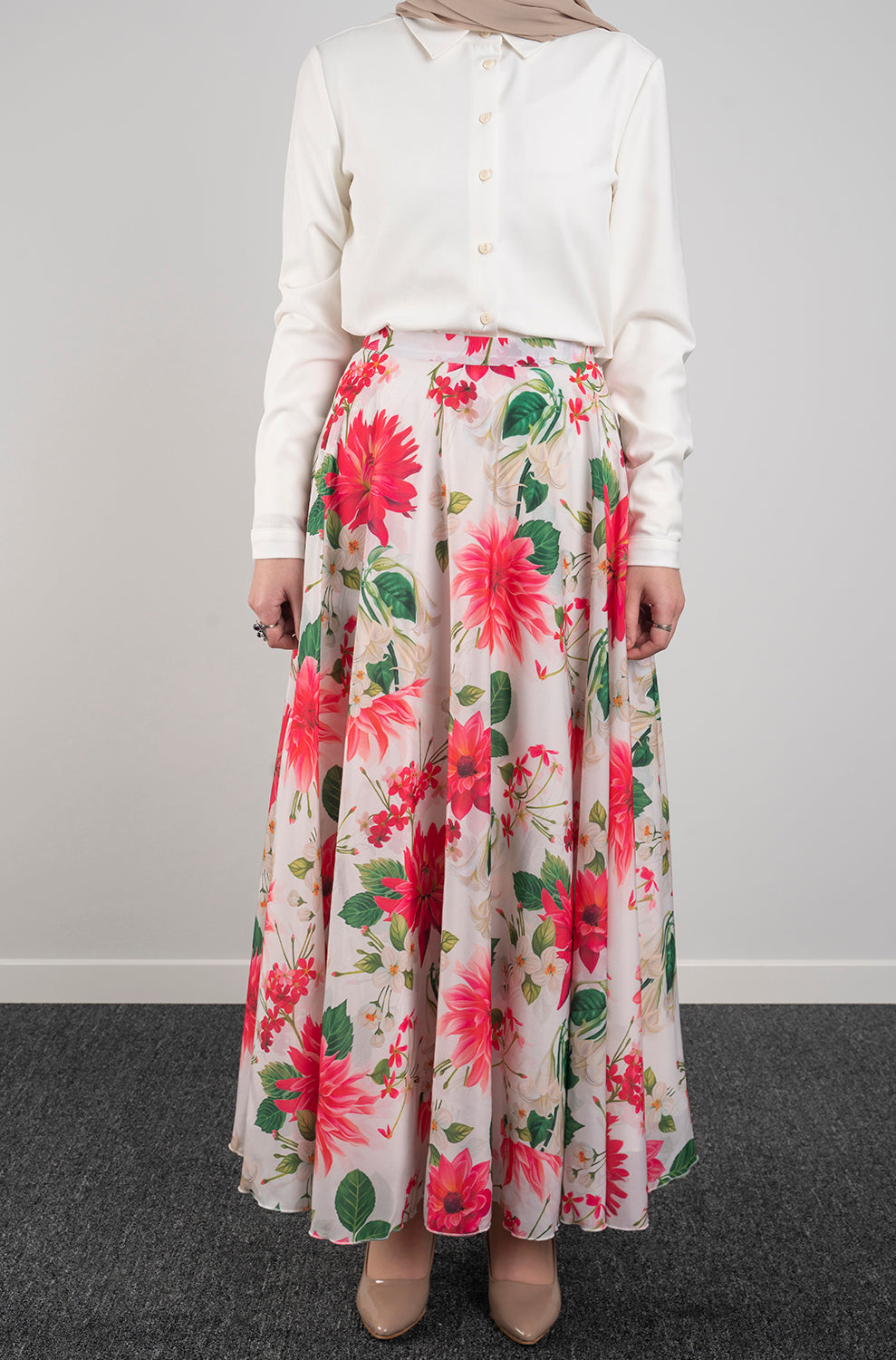 Nature print skirt - Modest Dresses, Abaya, Long Sleeve dress!