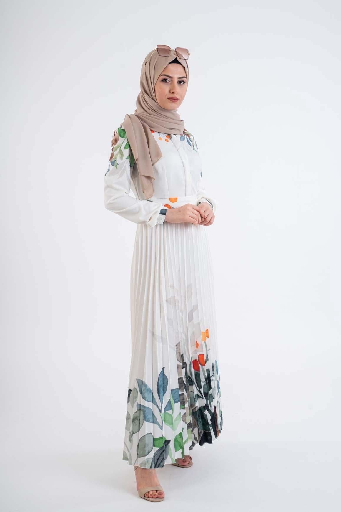 New Flora pleat dress - Modest Dresses, Abaya, Long Sleeve dress!