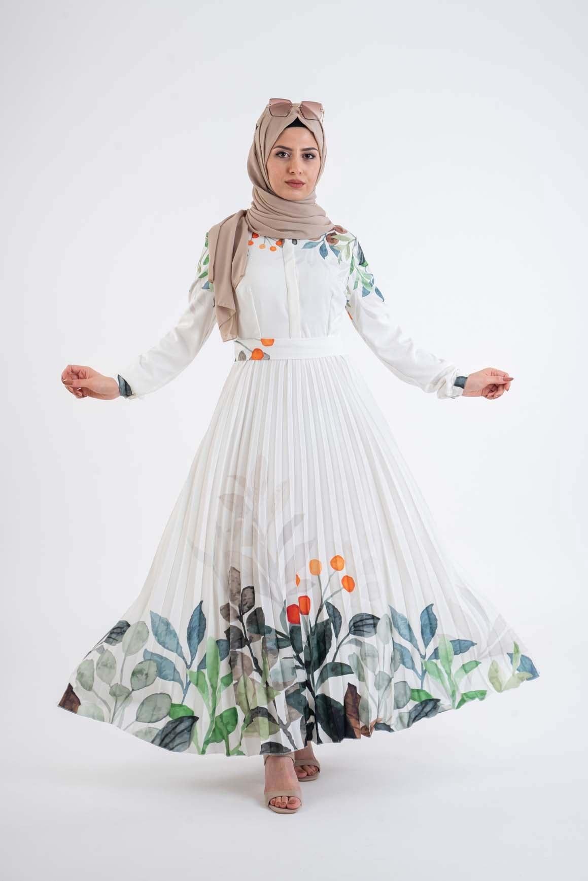 New Flora pleat dress - Modest Dresses, Abaya, Long Sleeve dress!