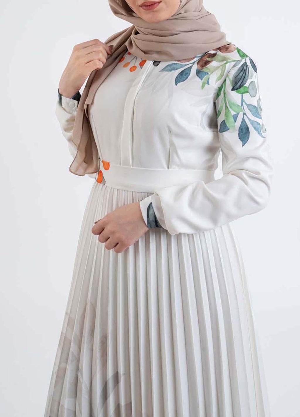 New Flora pleat dress - Modest Dresses, Abaya, Long Sleeve dress! US6 New Flora pleat dress - Modest Dresses, Abaya, Long Sleeve dress! US6