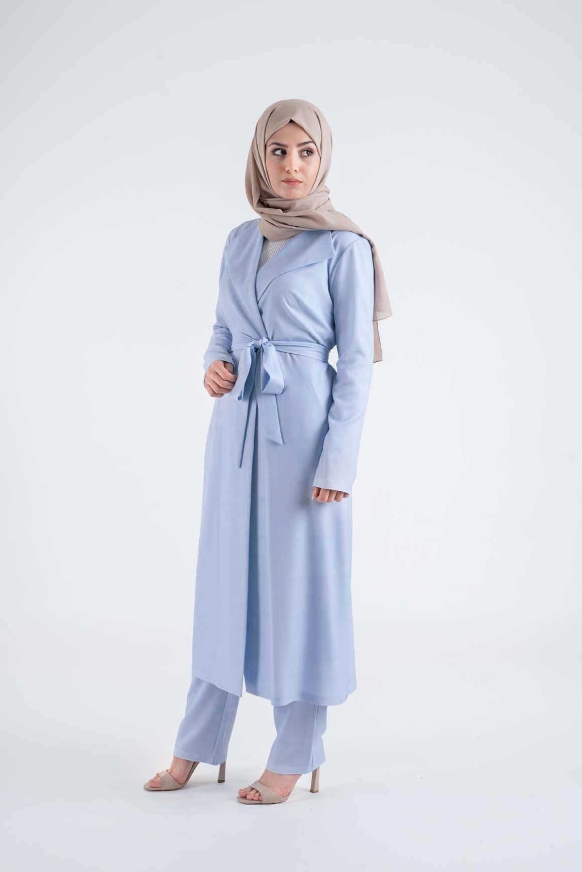 Nova Blue suit- Modest Dresses, Abaya, Long Sleeve dress! US4 Nova Blue suit- Modest Dresses, Abaya, Long Sleeve dress! US4