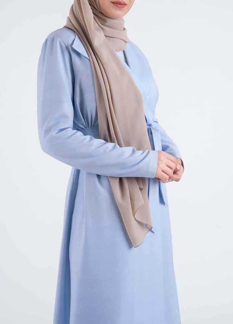 Nova Blue suit- Modest Dresses, Abaya, Long Sleeve dress!