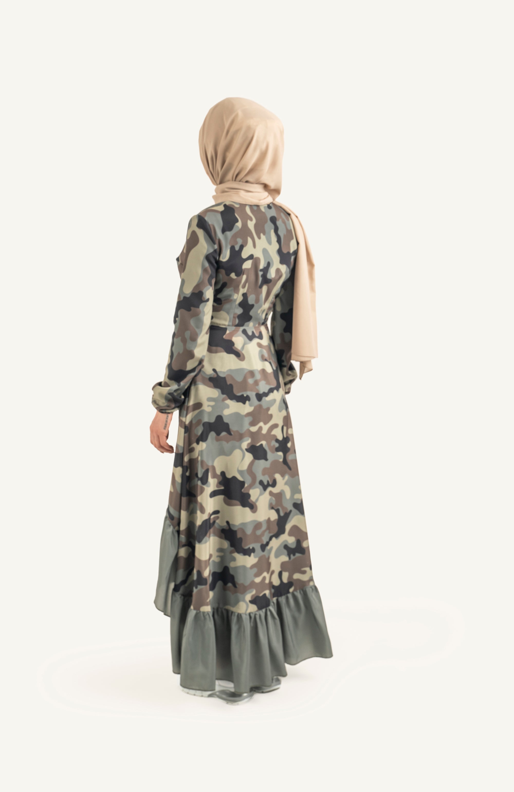Pistachio Rhythm Tunic - Modest Dresses, Abaya, Long Sleeve dress!
