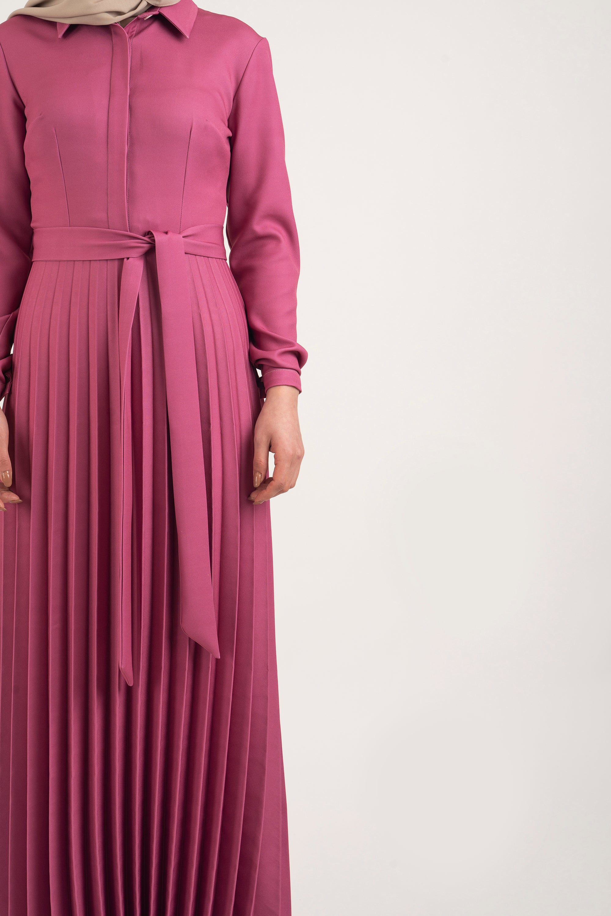 raspberry long sleeve dress Raspberry Plunge V Open Back Vintage 80s House of Bianchi Sheer Long Sleeve Drop Asymmetrical Waist Midi Dress size 6