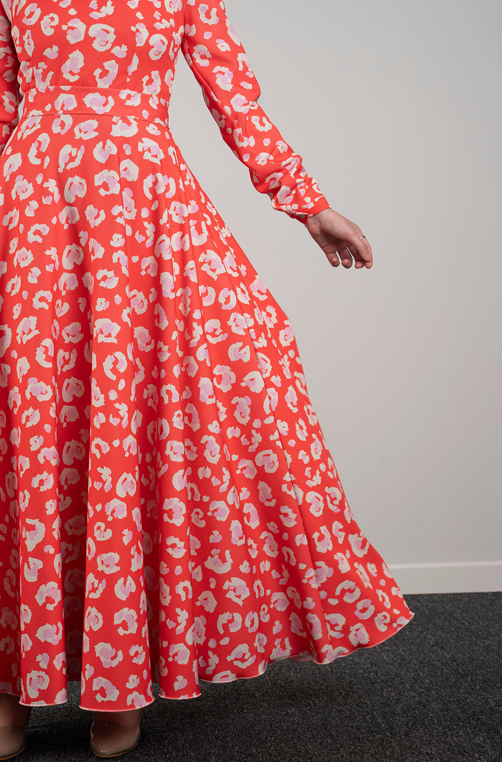 Red botanica dress - Modest Dresses, Abaya, Long Sleeve dress!