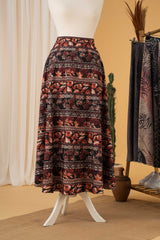 Rhea Women's Long Maxi Skirt Hijab Fashion Casual
