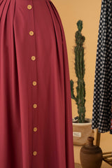 Robin cherry Skirt - Modest Dresses, Abaya, Long Sleeve dress!