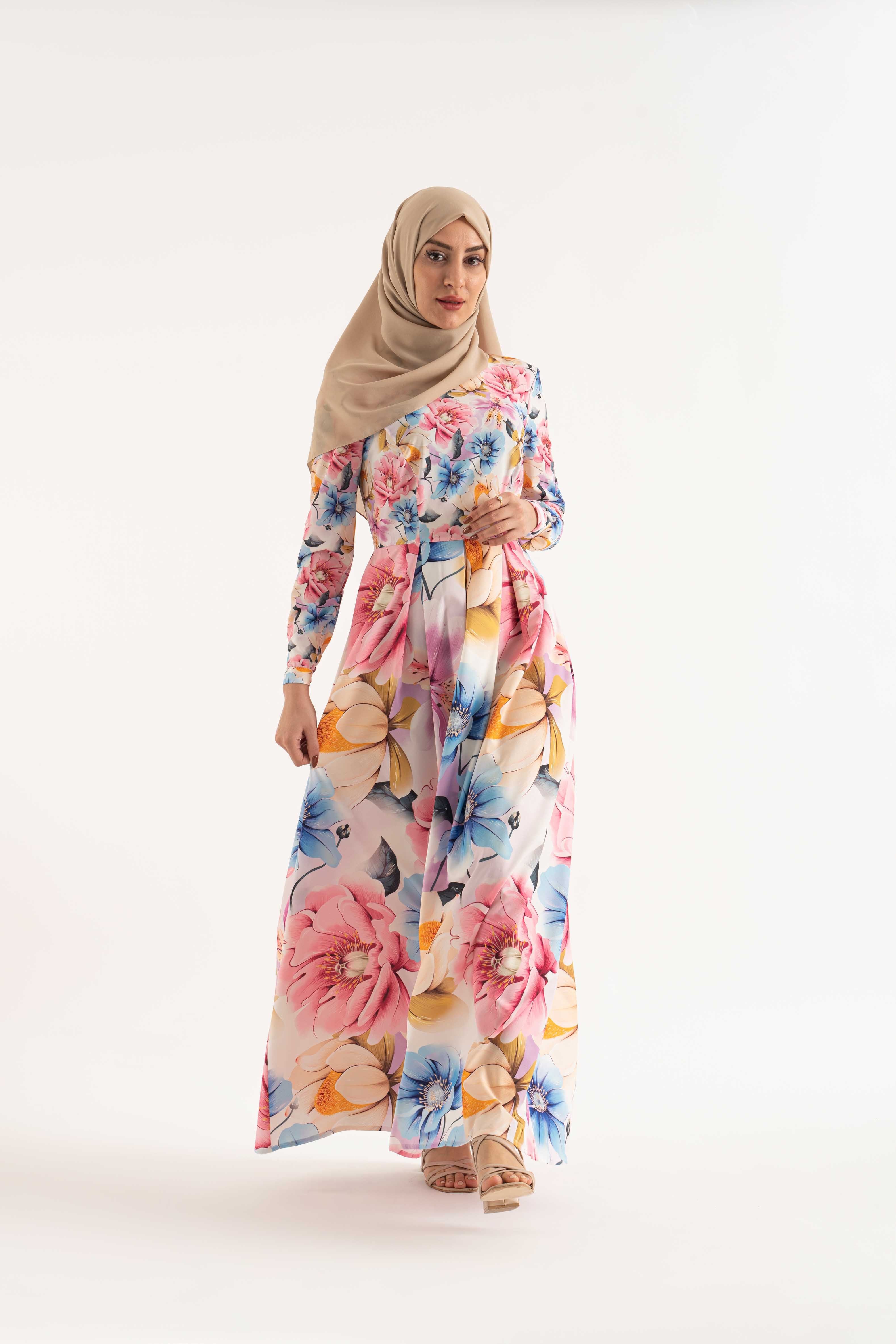 SOFIA Modest Dresses, Abaya, Long Sleeve dress!