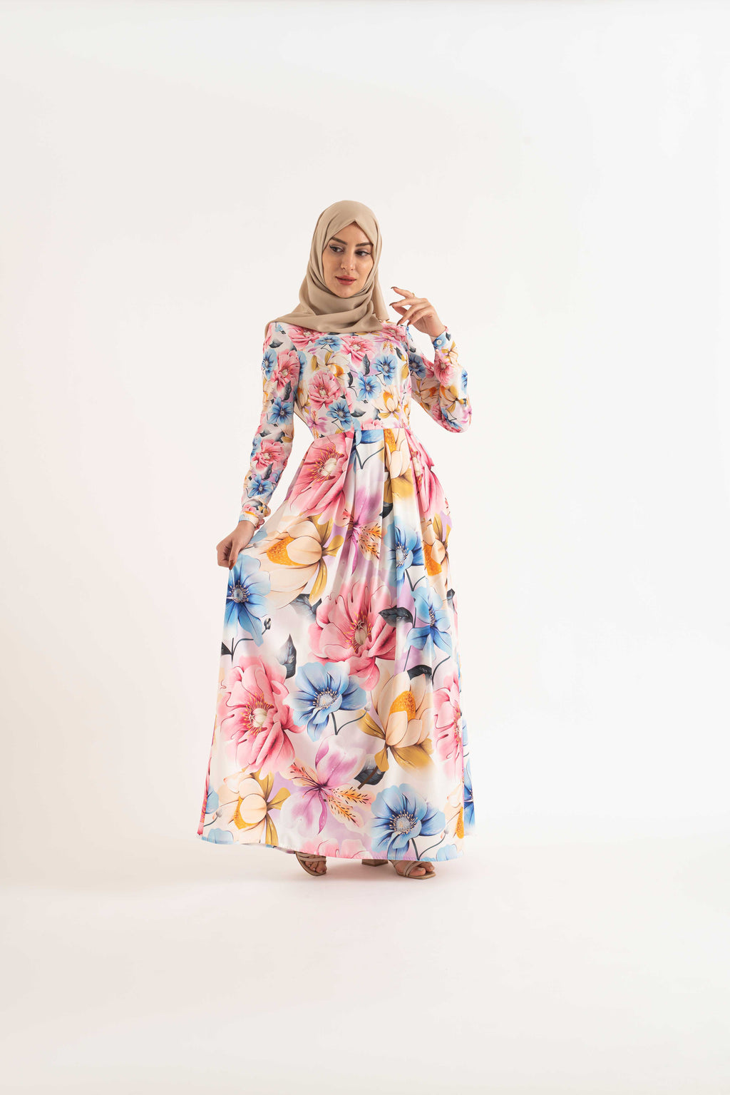 SOFIA Modest Dresses, Abaya, Long Sleeve dress!