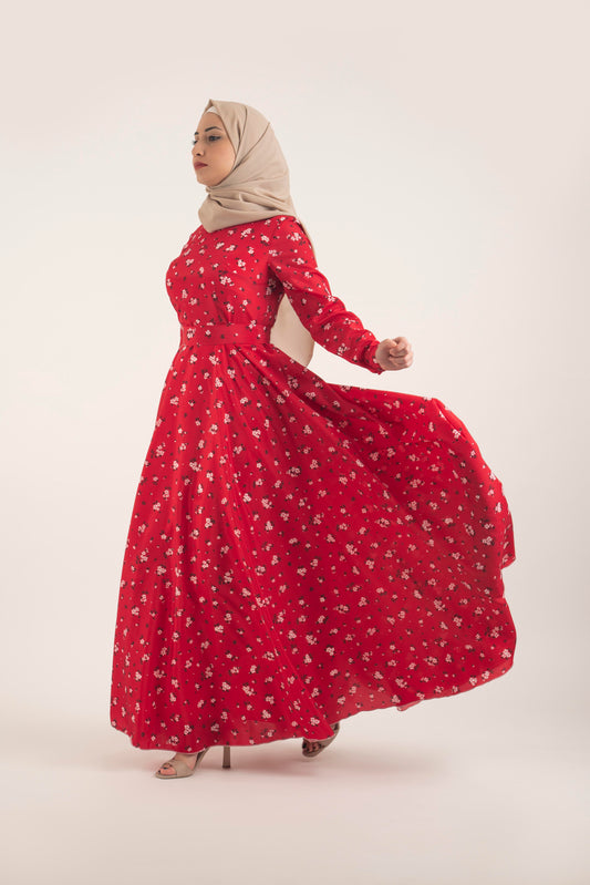 Scarlet Dress - Modest Dresses, Abaya, Long Sleeve dress!