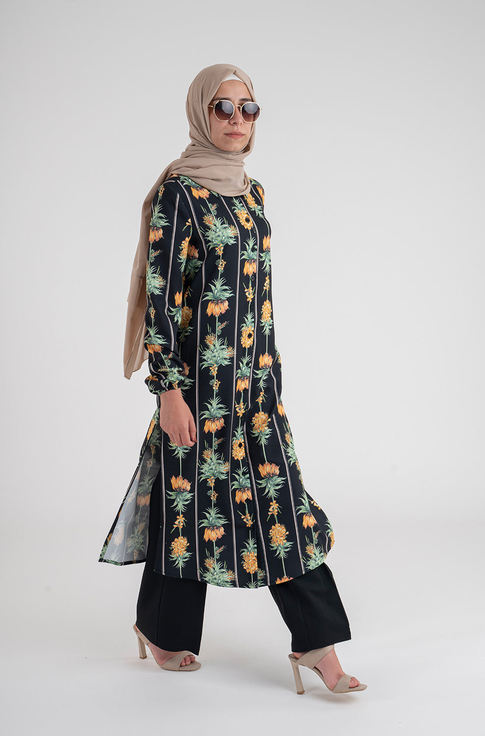 Sofia Maxi Shirt - Modest Dresses, Abaya, Long Sleeve dress!