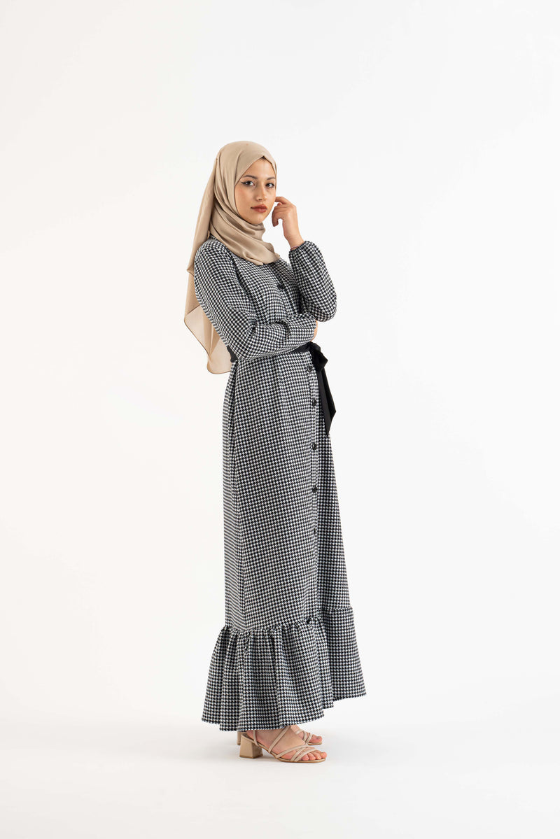 The Carlie Modest Shirt Dress Modest Dresses, Abaya, Long Sleeve dress!
