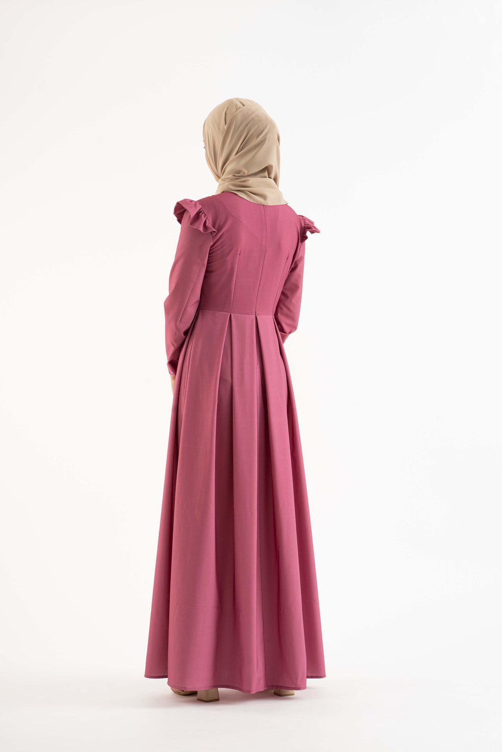The Kyla Pink Modest Dress Modest Dresses, Abaya, Long Sleeve dress!