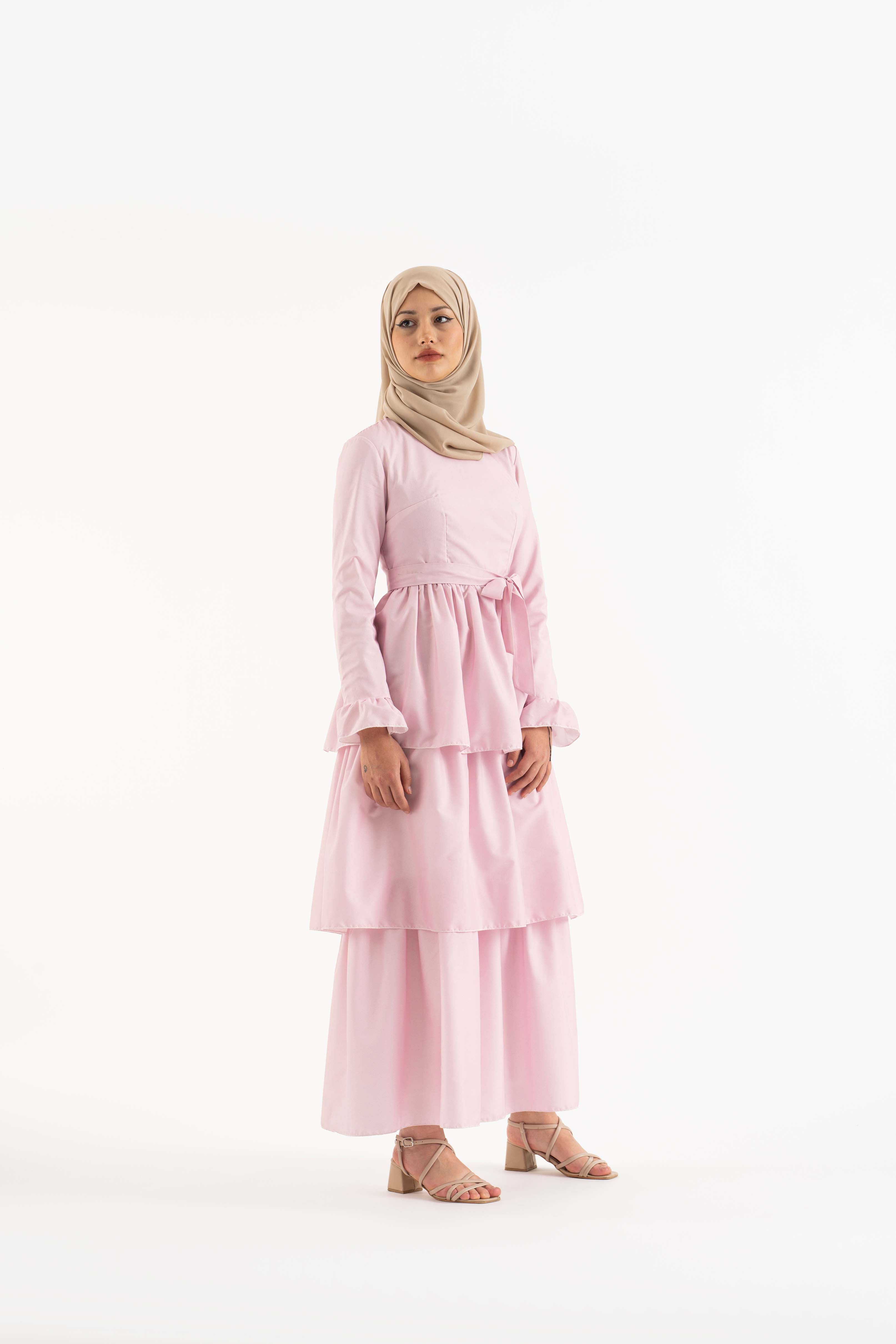 Venetian Pink Modest Dress Modest Dresses, Abaya, Long Sleeve dress!