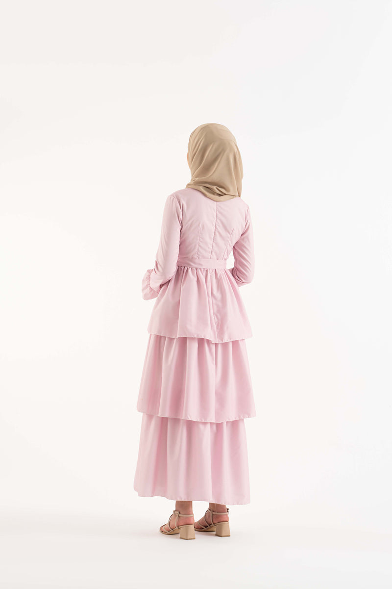 Venetian Pink Modest Dress Modest Dresses, Abaya, Long Sleeve dress!
