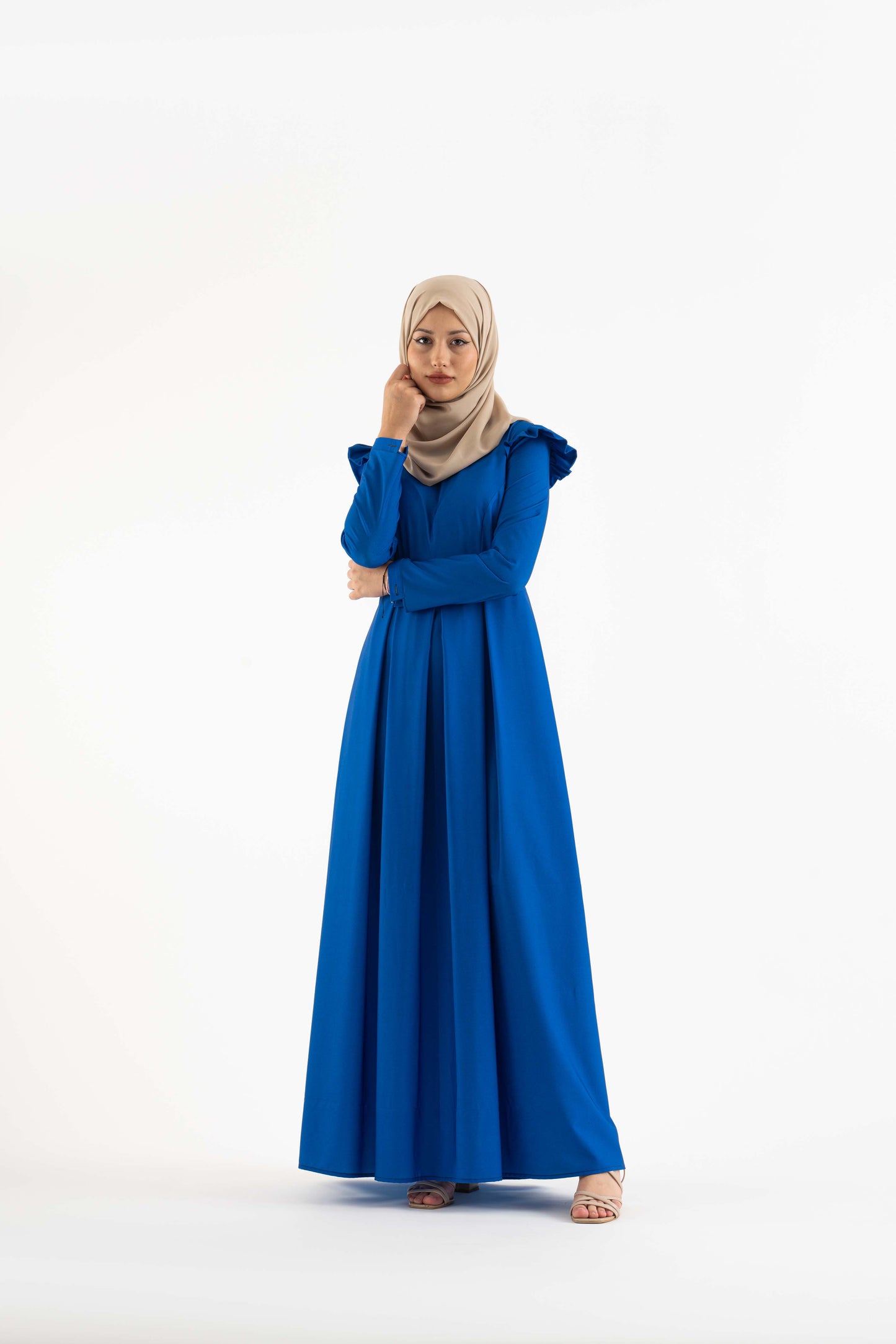 Viviana Blue Modest dress Modest Dresses, Abaya, Long Sleeve dress!