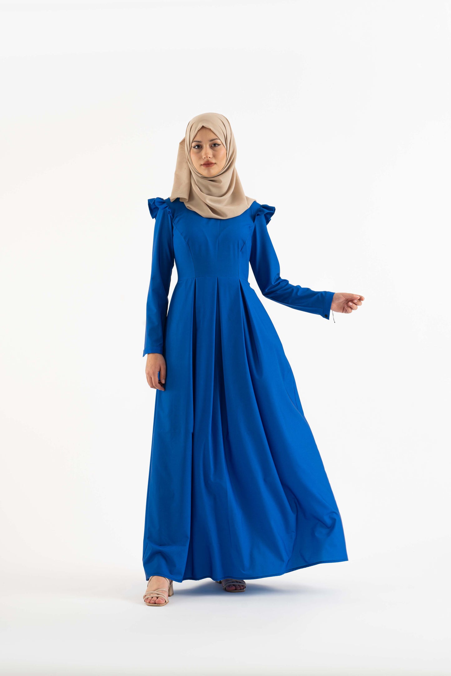 Viviana Blue Modest dress Modest Dresses, Abaya, Long Sleeve dress!